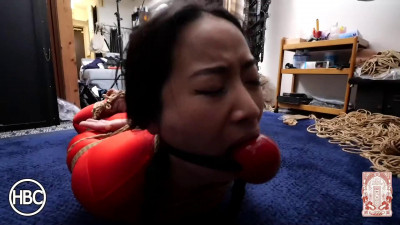 Lady Hinako Hogtied in Rope by Mistress Chiaki cover