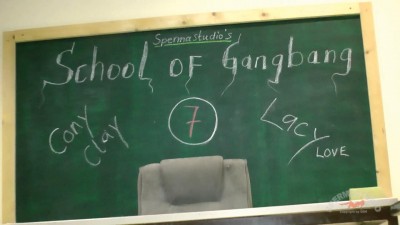 School of gangbang 7 cover