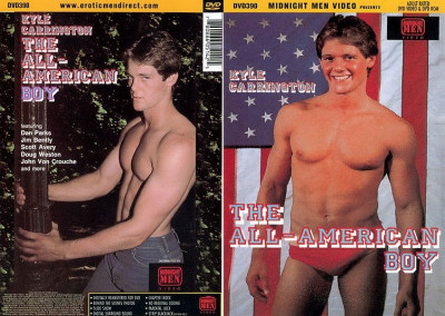Bareback The All-American Boy (1984) - Kyle Carrington, Mark Jennings, Scott Avery cover