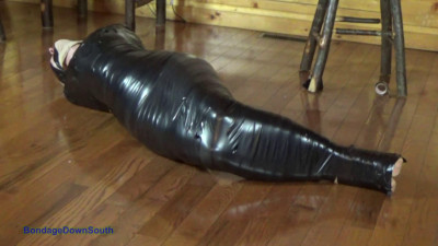 Rachel Tightly Mummified in Electrical Tape Full version