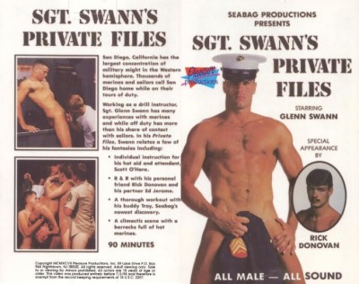 Sgt. Swann's Private Files Of Bareback (1985) - Glenn Swann, Rick Donovan