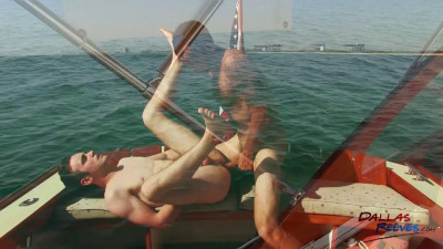 Maxx Fitch Barebacking Andrew Collins in a Boat Trip cover
